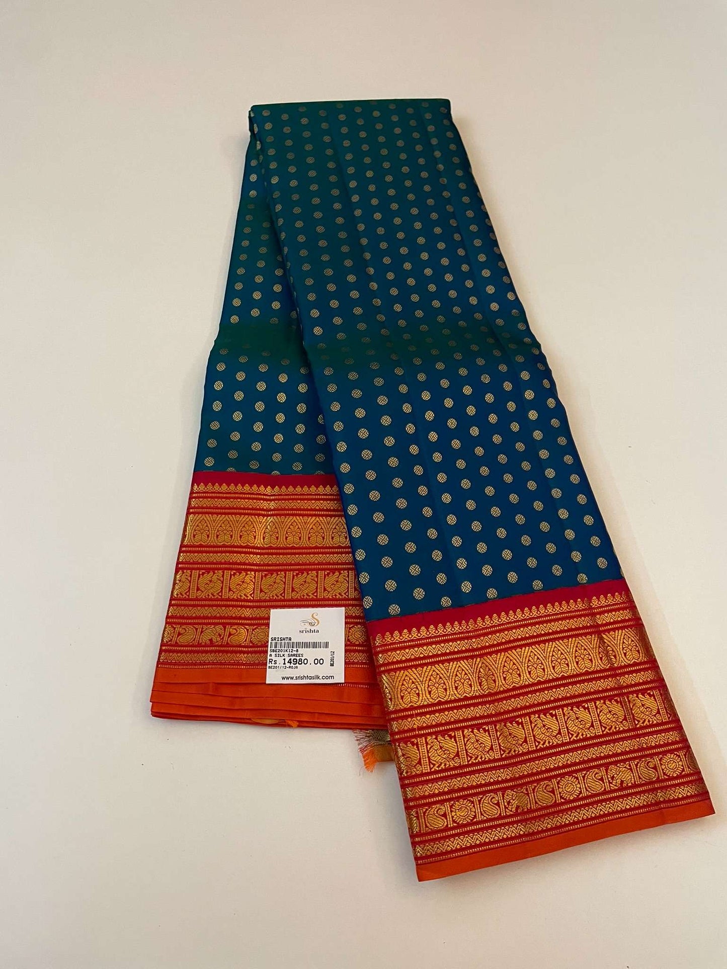 Kanchivaram Silk SBE201K12-8 By SRISHTA