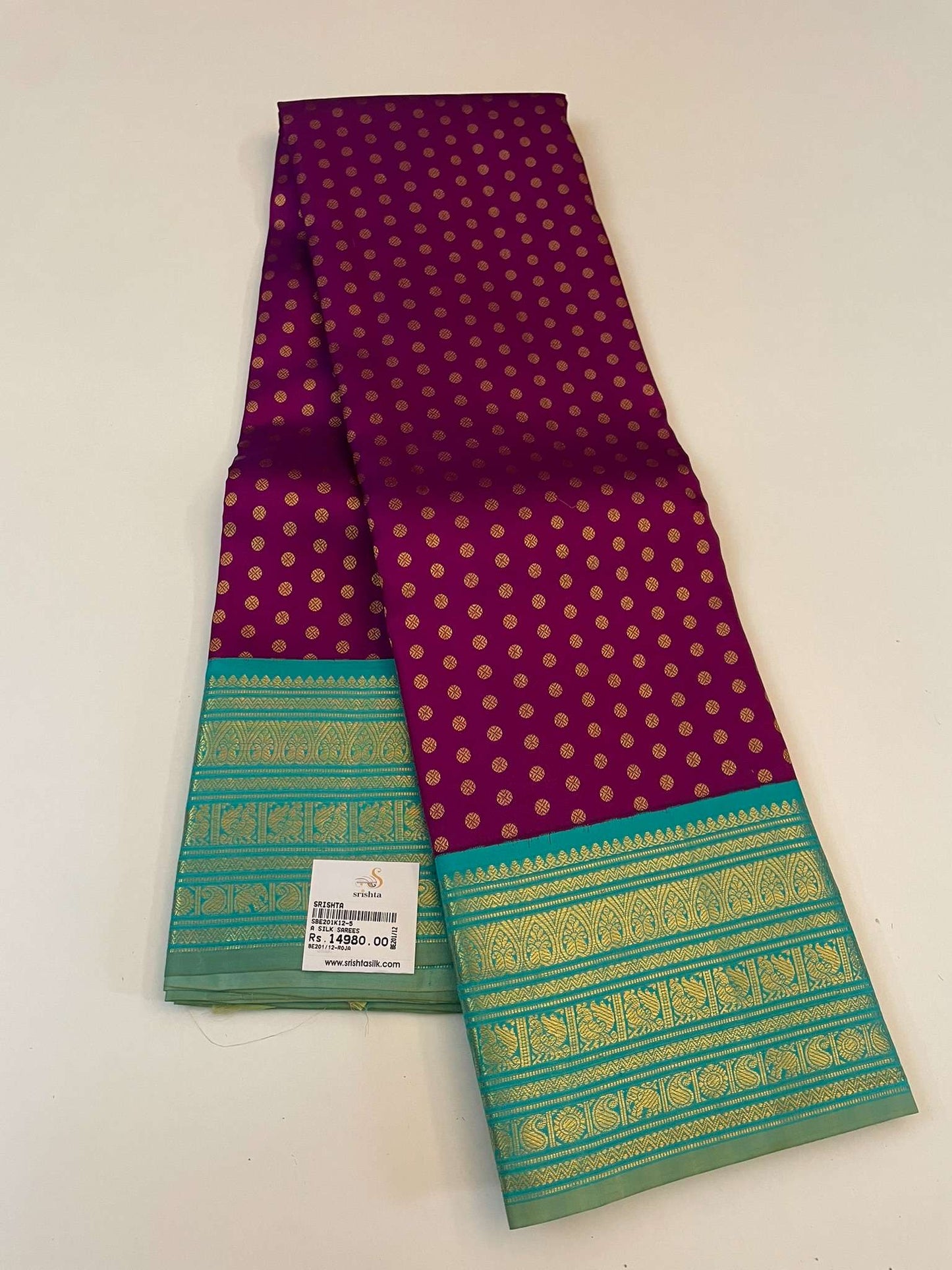 Kanchivaram Silk SBE201K12-5 By SRISHTA