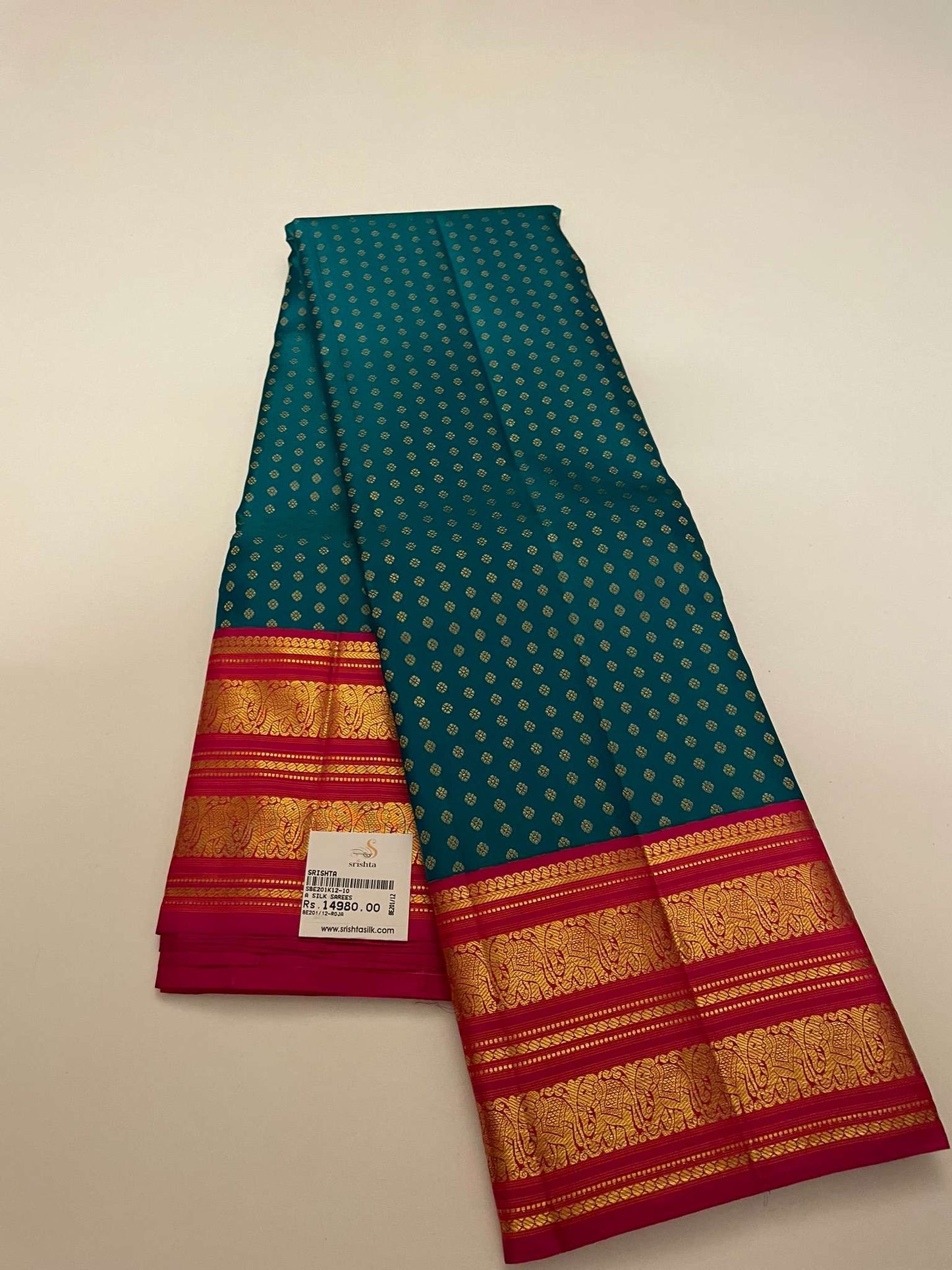 Kanchivaram Silk SBE201K12-10 By SRISHTA