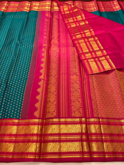 Kanchivaram Silk SBE201K12-10 By SRISHTA