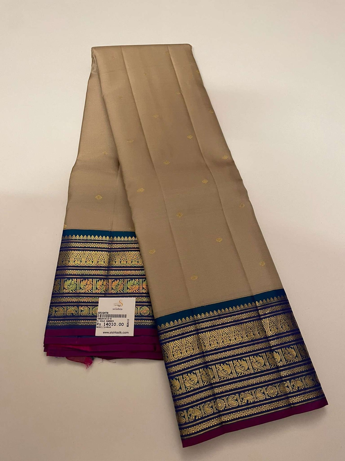 Kanchivaram Silk SBE201K13-5 By SRISHTA