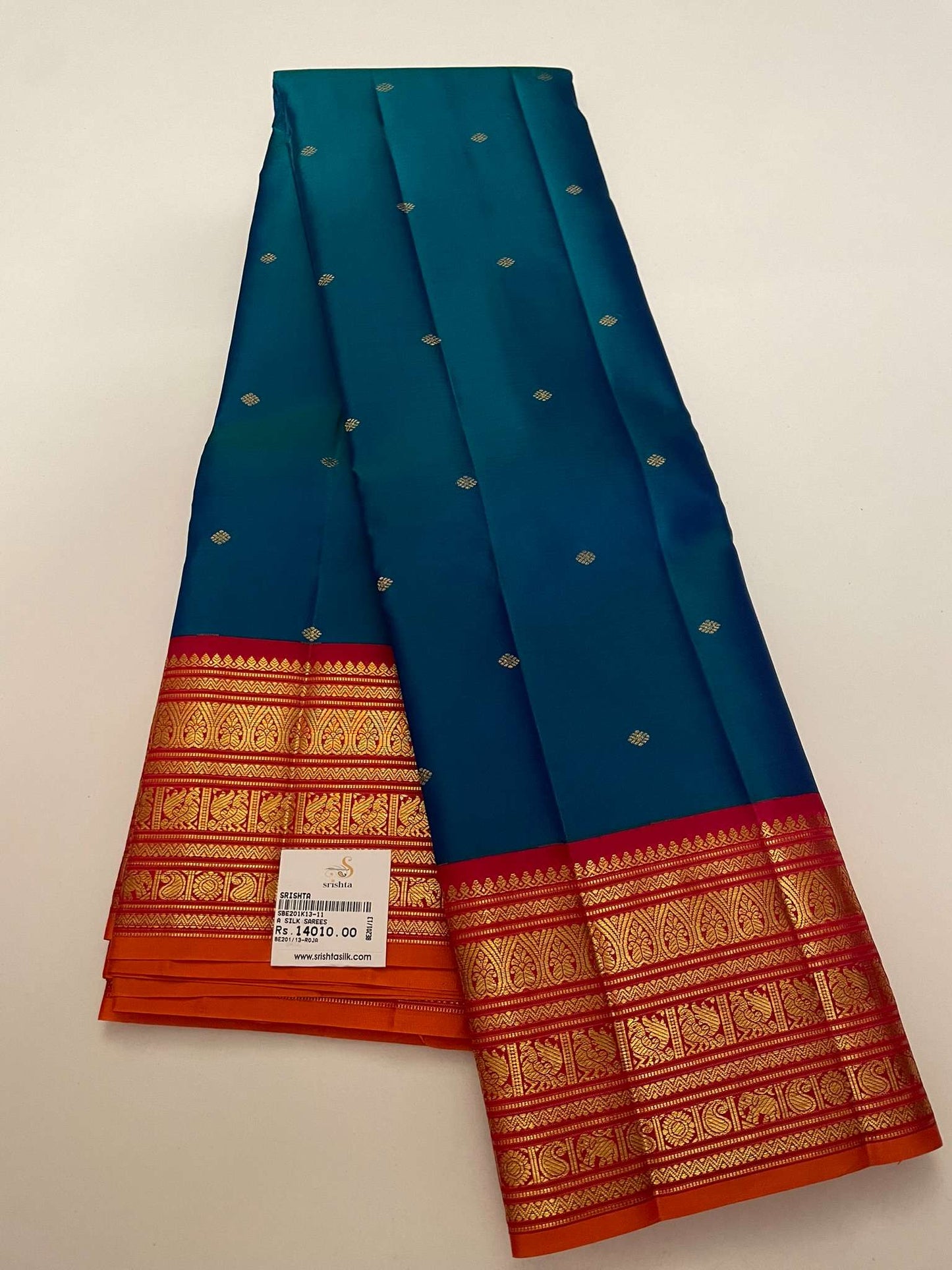 Kanchivaram Silk SBE201K13-11 By SRISHTA