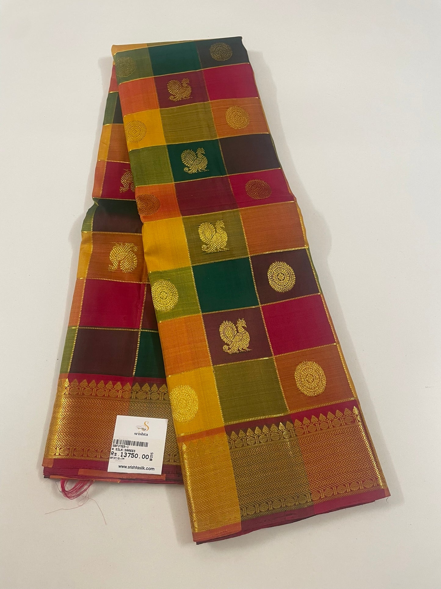 Kanchivaram Silk SBF37E5-1 By SRISHTA