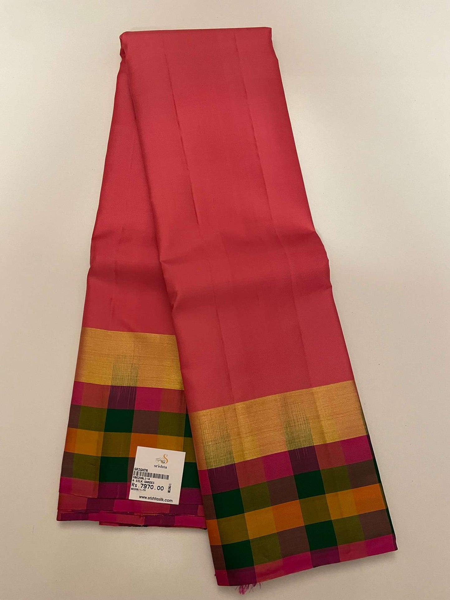 Kanchivaram Silk SBE206L1-4 By SRISHTA