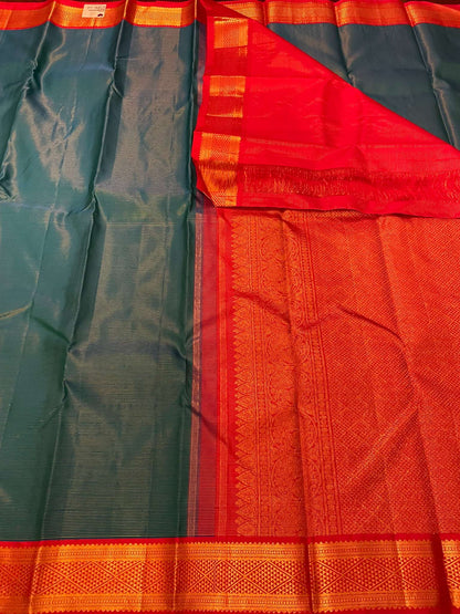 Kanchivaram Silk SBE206L6-1 By SRISHTA
