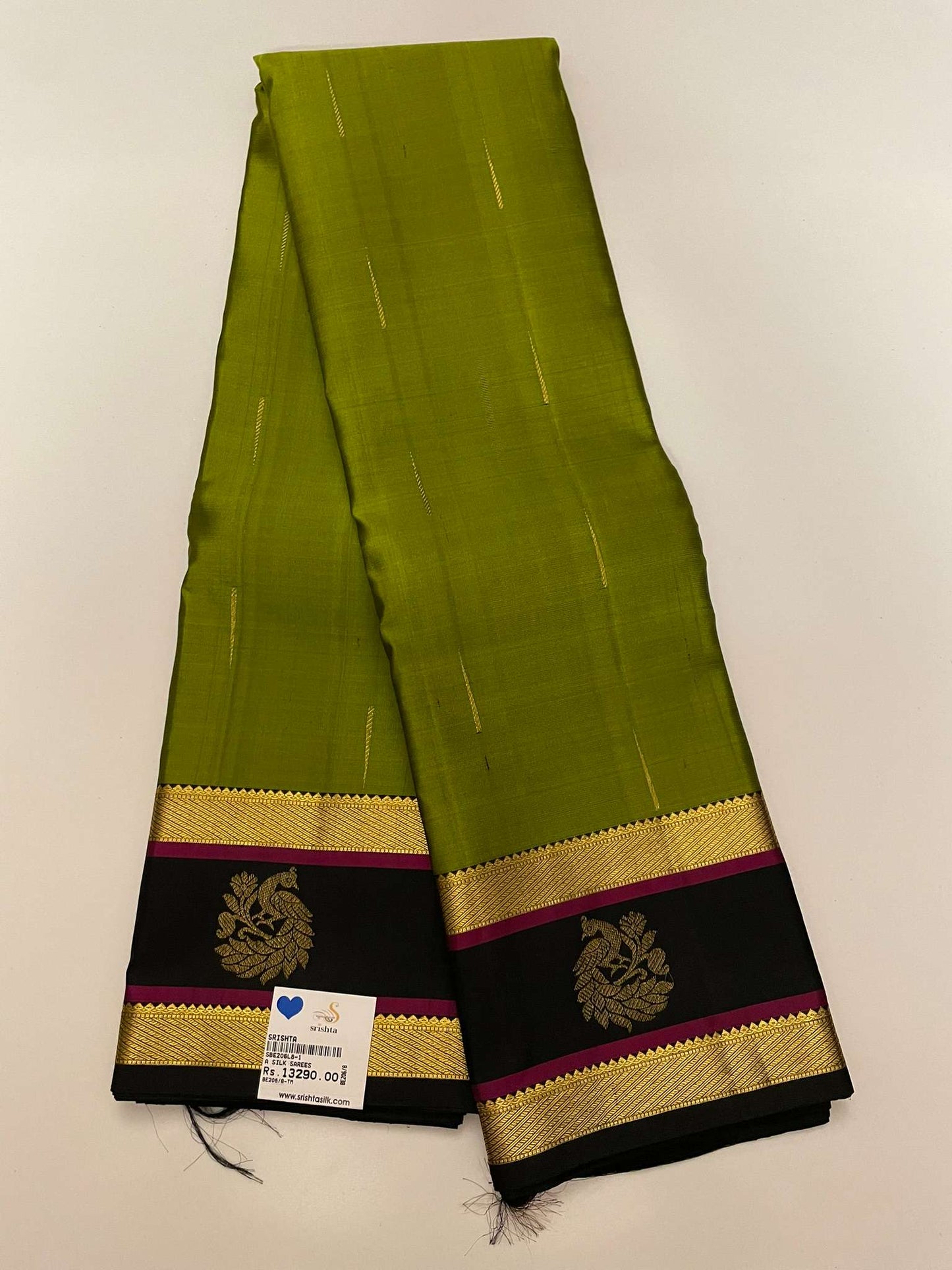 Kanchivaram Silk SBE206L8-1 By SRISHTA