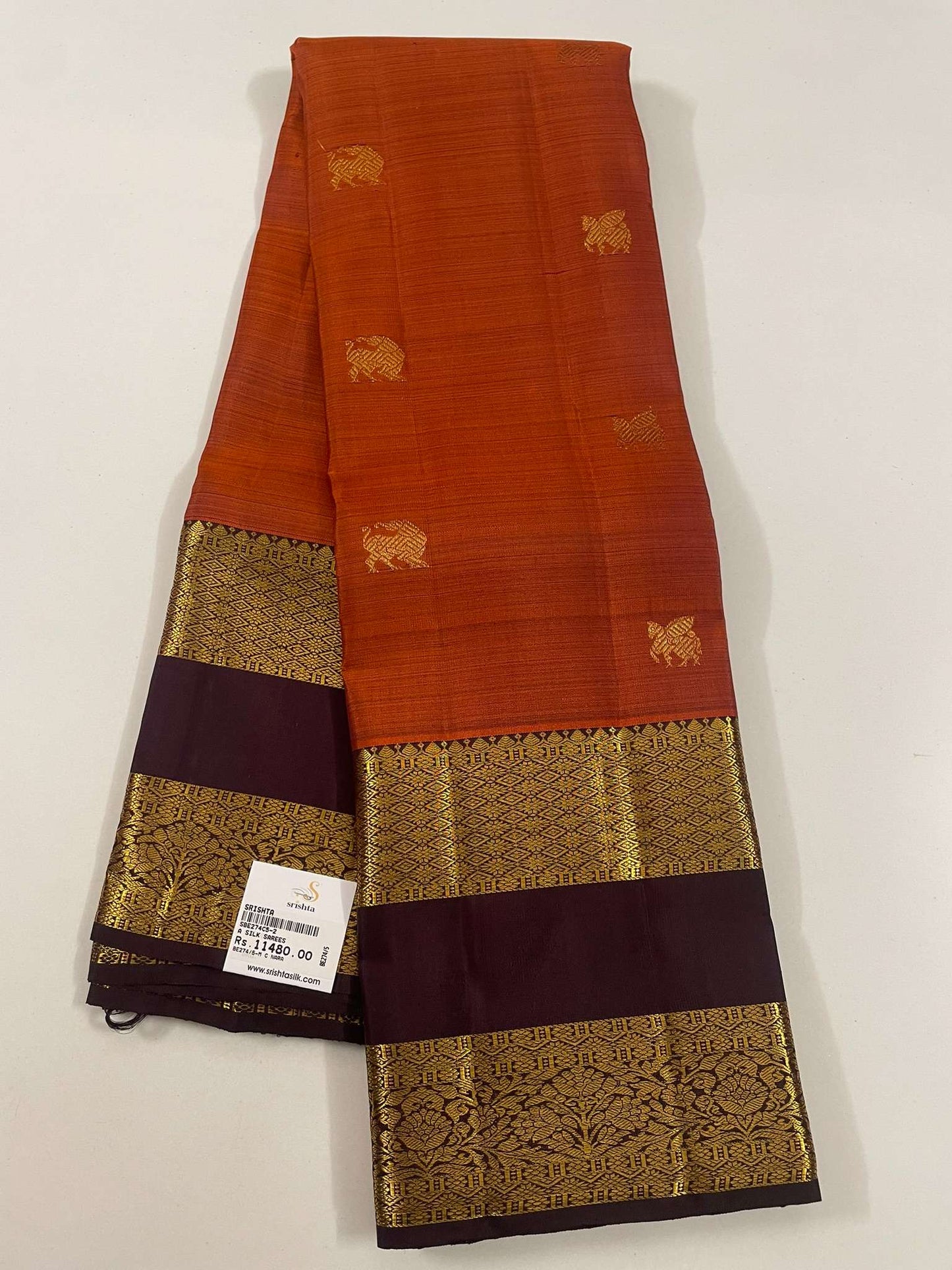 Kanchivaram Silk SBE274C5-2 By SRISHTA