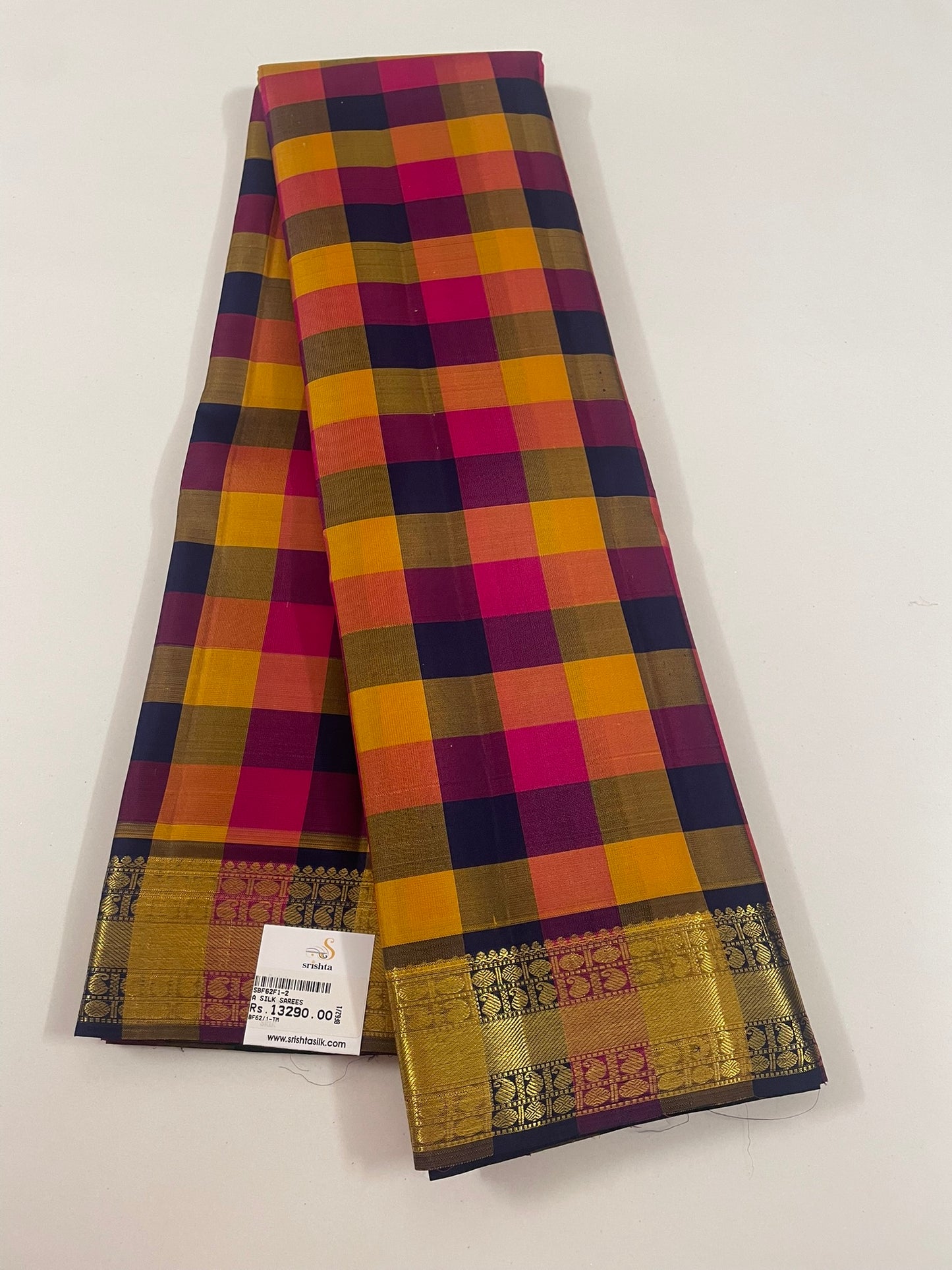 Kanchivaram Silk SBF62F1-2 By SRISHTA