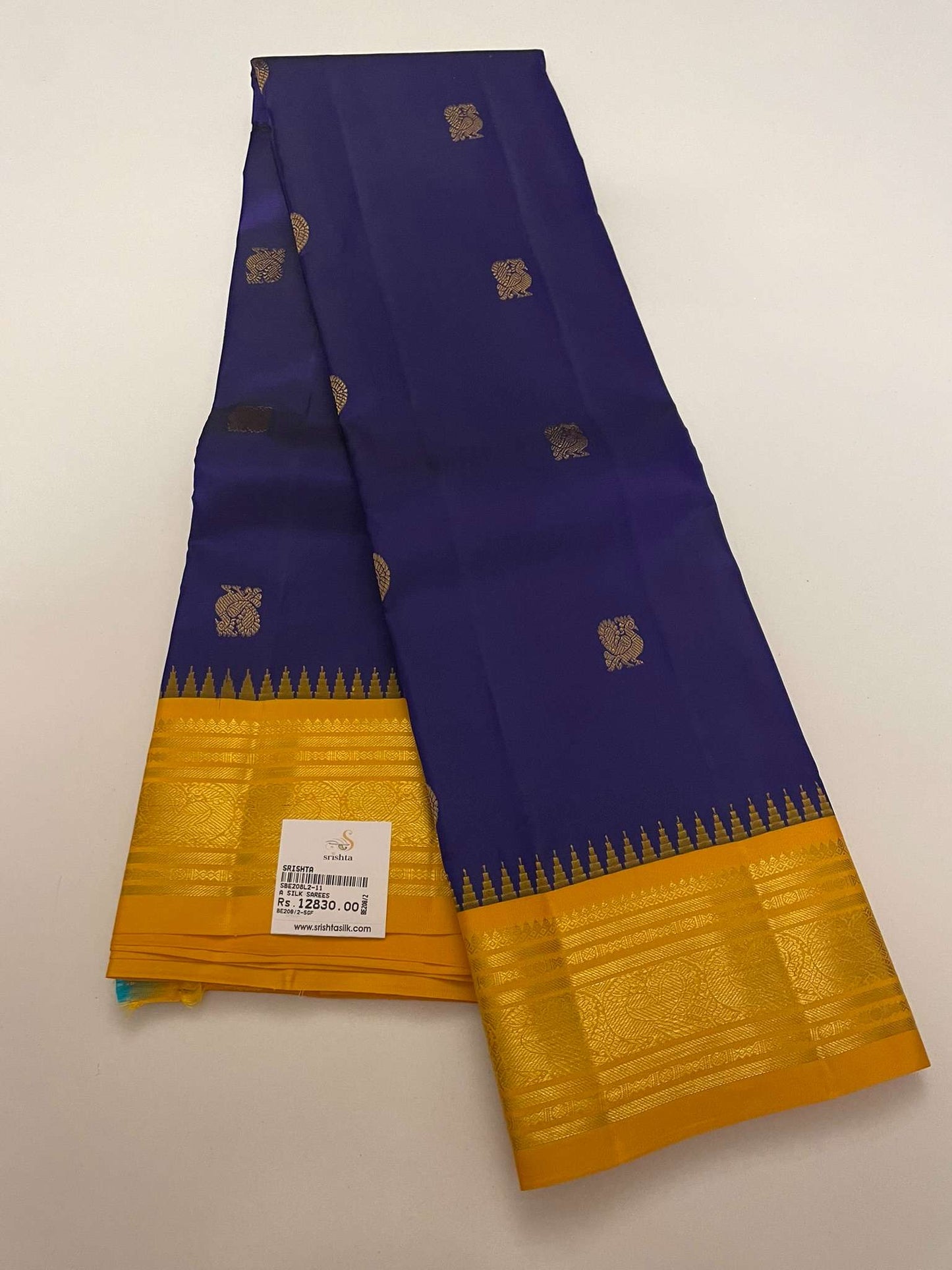 Kanchivaram Silk SBE208L2-11 By SRISHTA