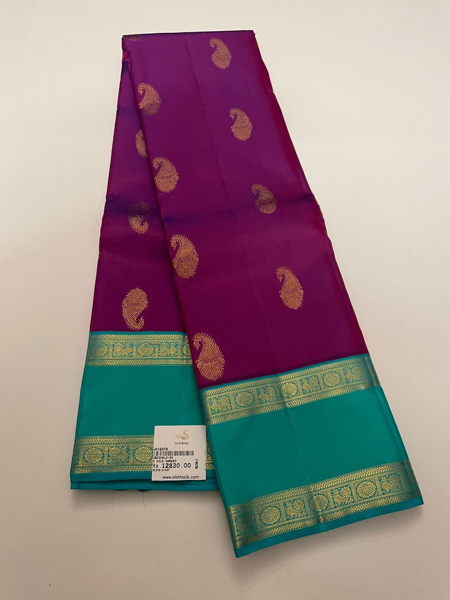Kanchivaram Silk SBE208L2-24 By SRISHTA