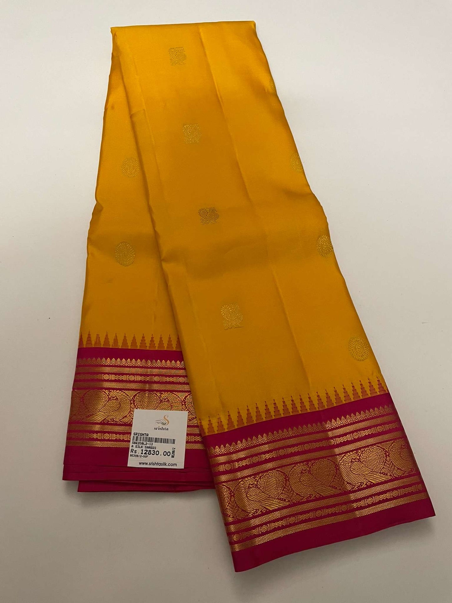 Kanchivaram Silk SBE208L2-13 By SRISHTA