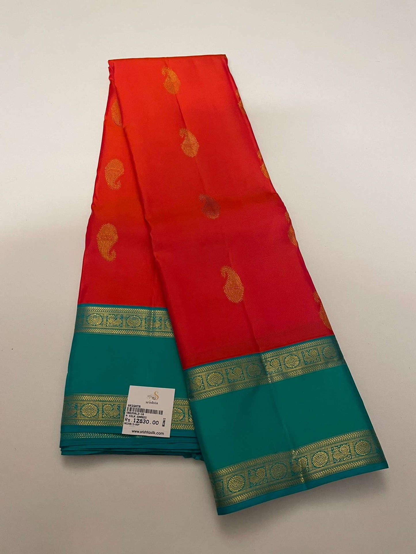 Kanchivaram Silk SBE208L2-16 By SRISHTA