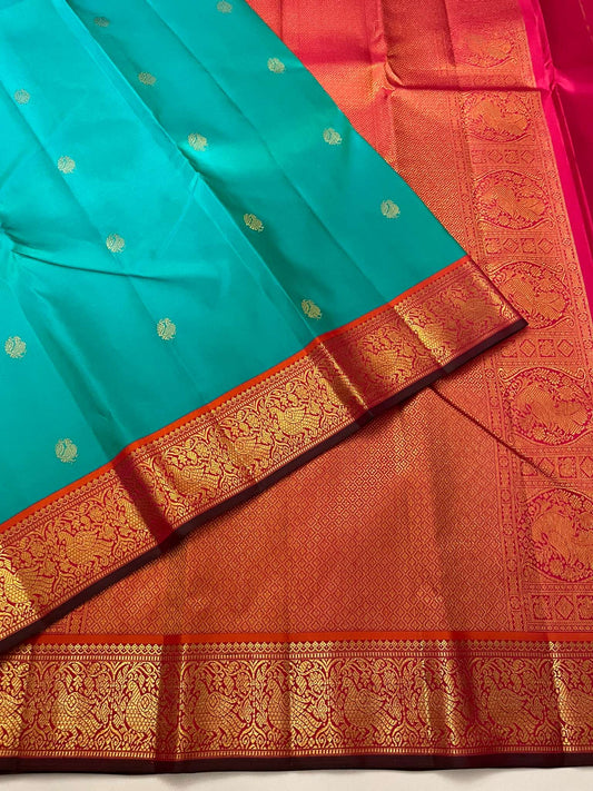 Kanchivaram Silk SBE208L2-19 By SRISHTA