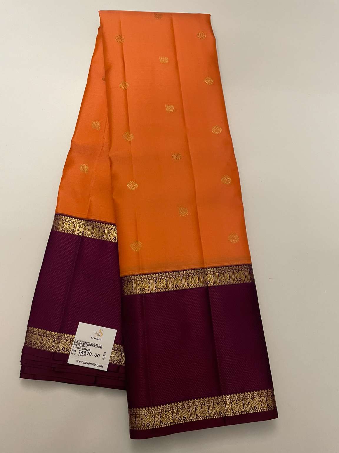 Kanchivaram Silk SBE191K9-1 By SRISHTA