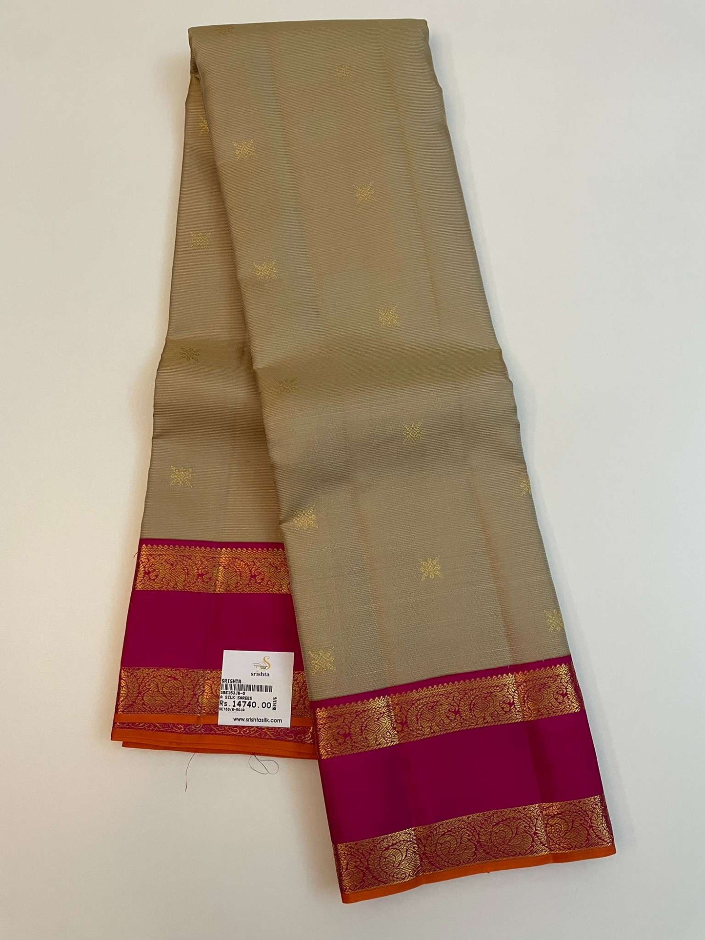 Kanchivaram Silk SBE153J6-5 By SRISHTA