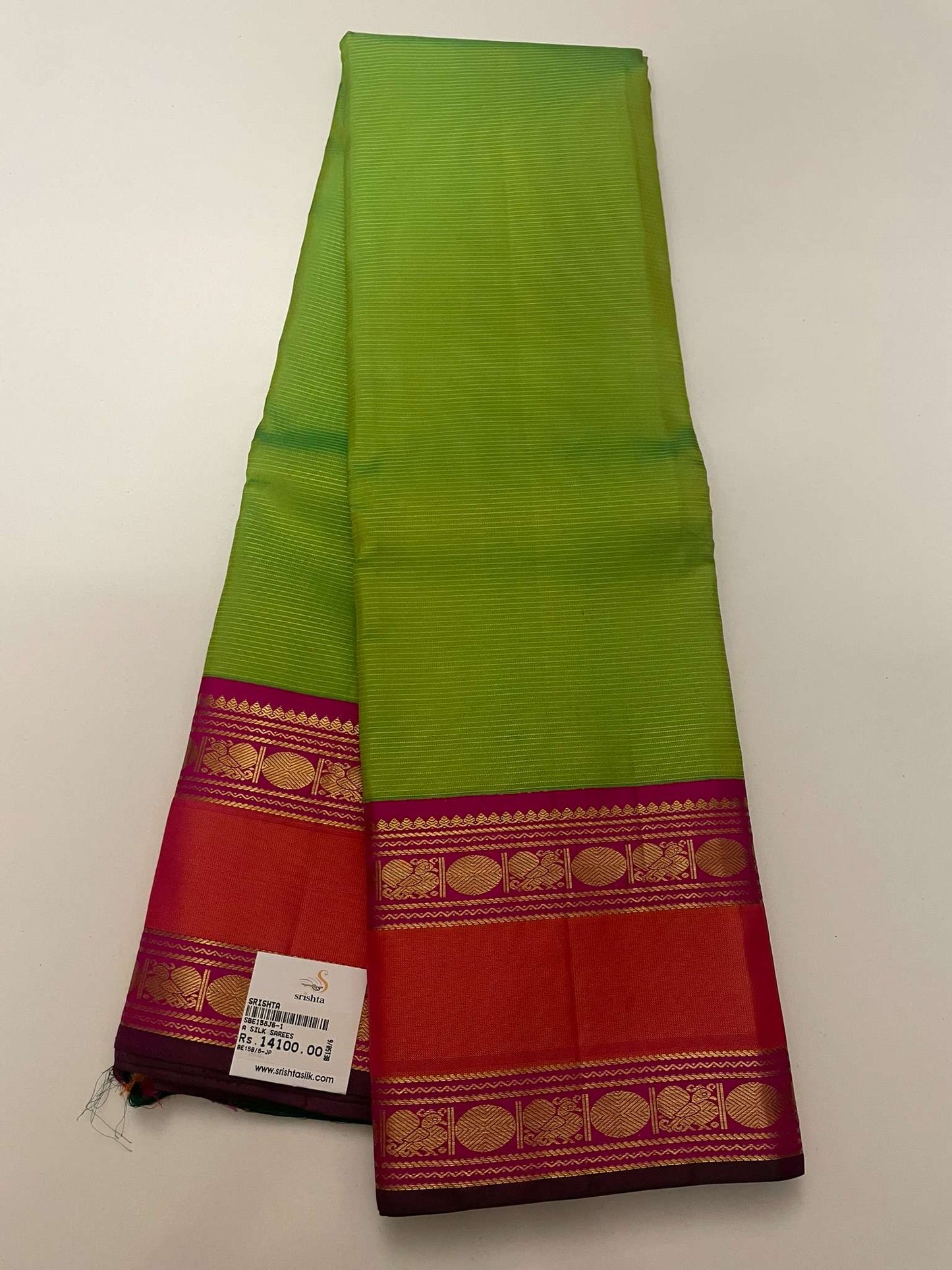 Kanchivaram Silk SBE158J6-1 By SRISHTA