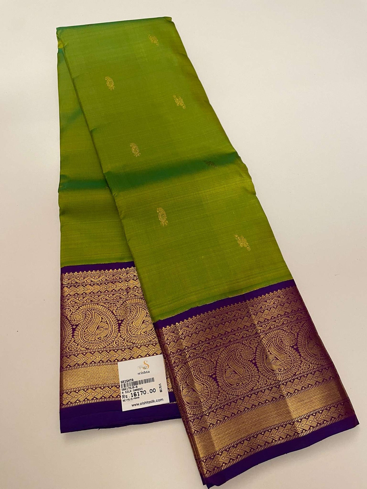 Kanchivaram Silk SBE175J5-6 By SRISHTA