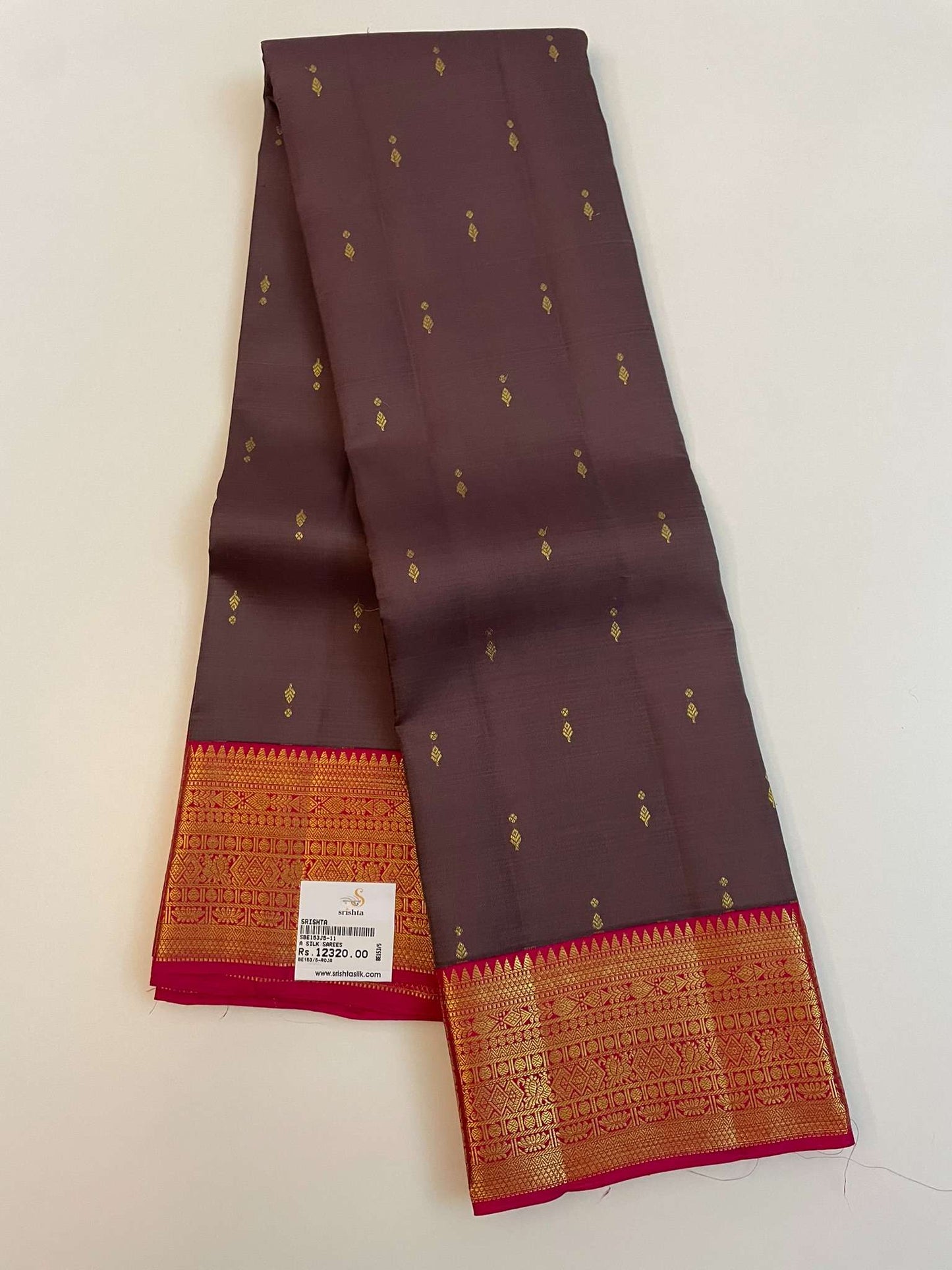 Kanchivaram Silk SBE153J5-11 By SRISHTA
