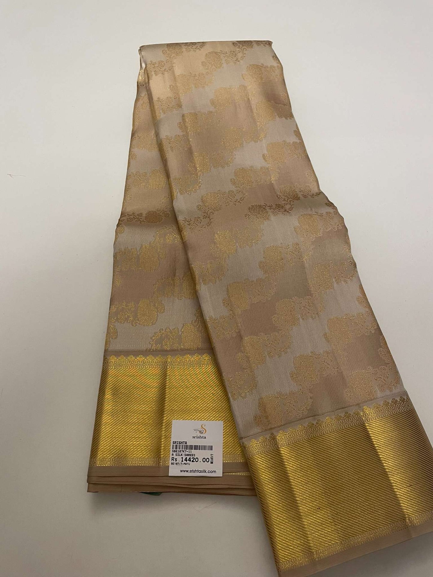 Kanchivaram Silk SBE187K7-11 By SRISHTA