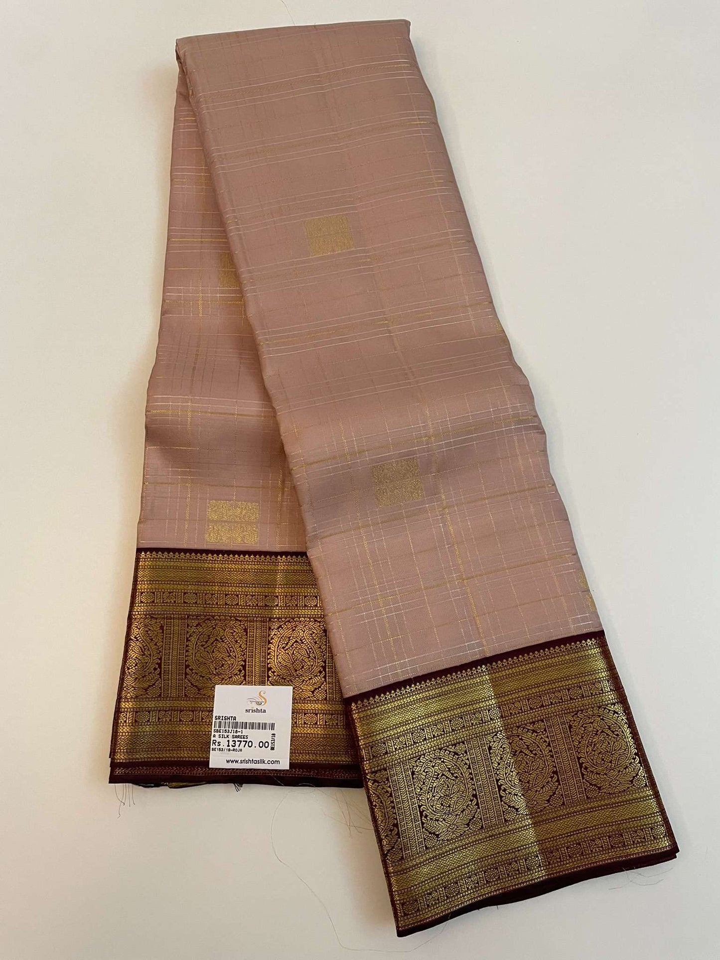 Kanchivaram Silk SBE153J8-1 By SRISHTA