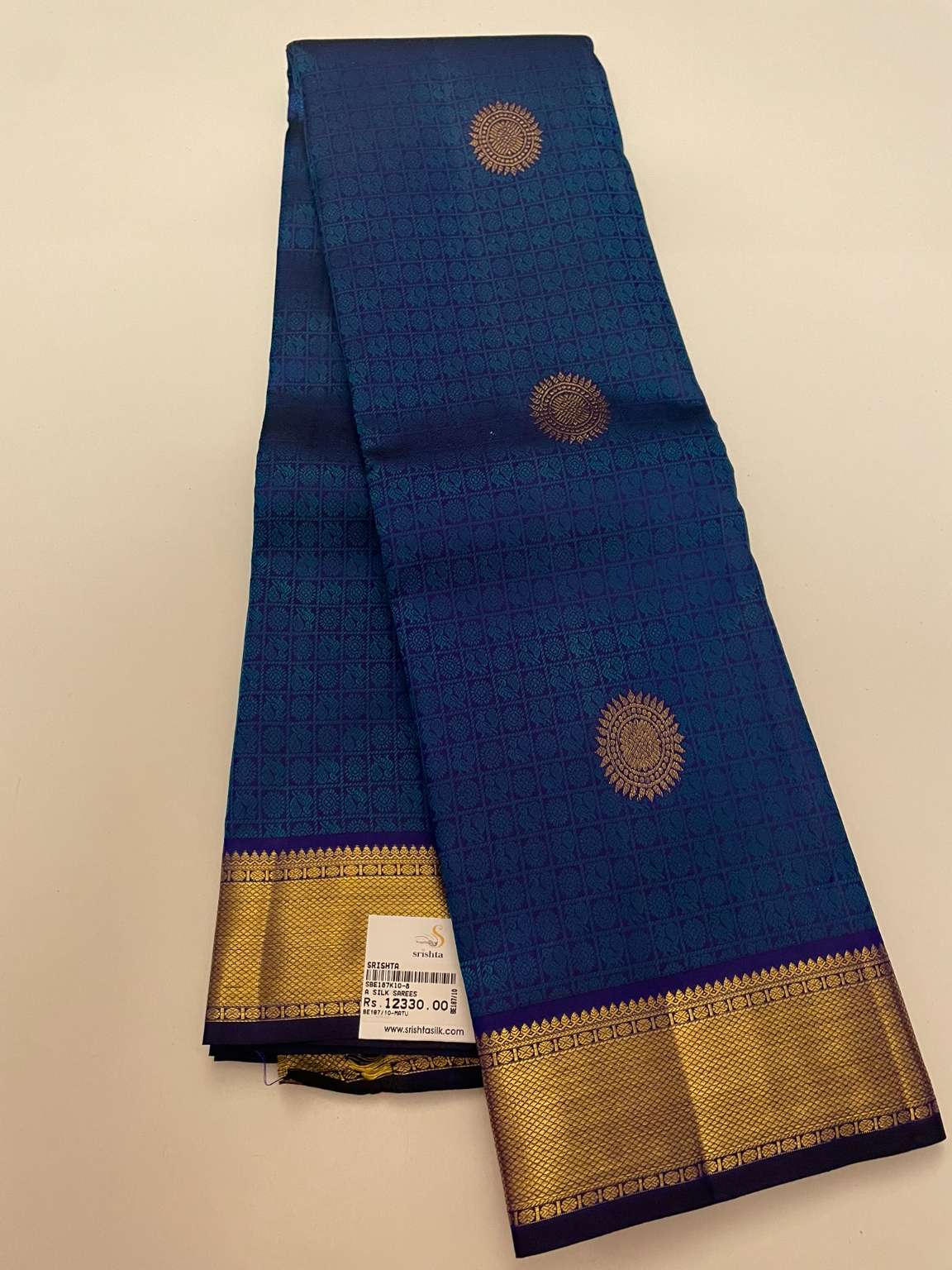 Kanchivaram Silk SBE187K10-8 By SRISHTA