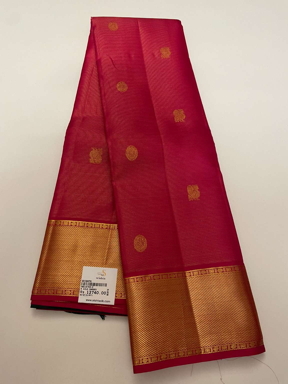 Kanchivaram Silk SBE187K8-2 By SRISHTA