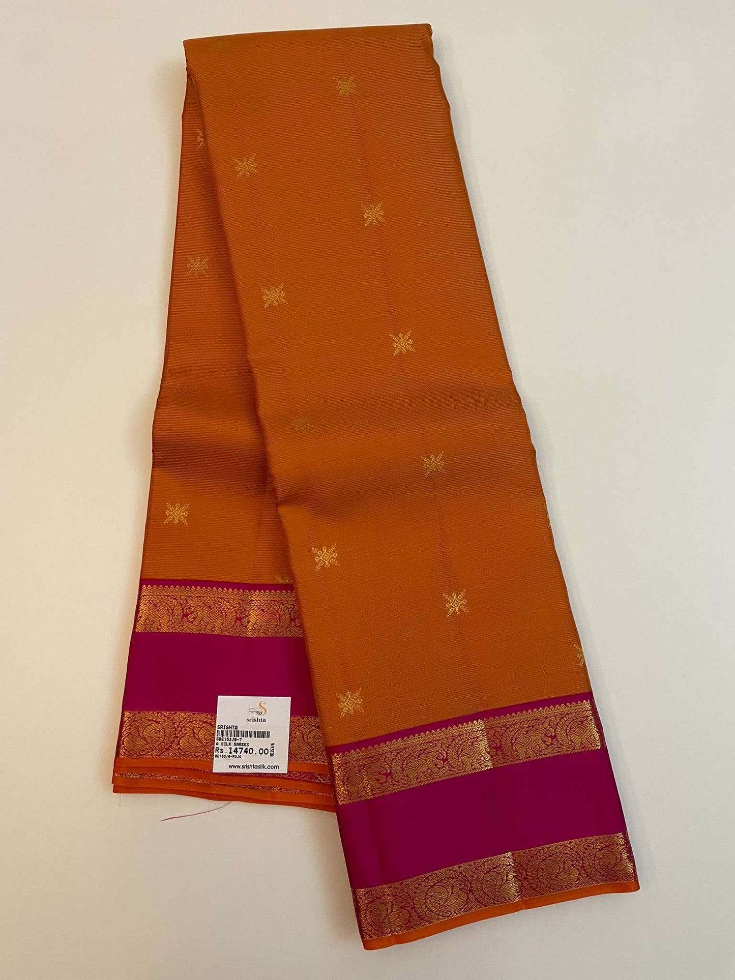 Kanchivaram Silk SBE153J6-7 By SRISHTA