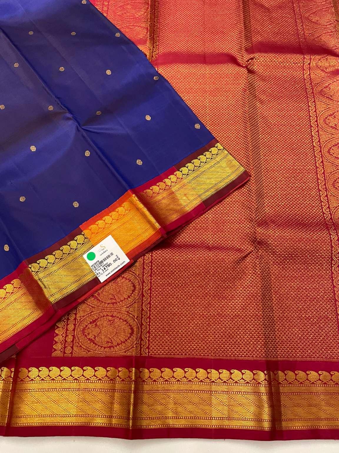 Kanchivaram Silk SBE175J6-1 By SRISHTA