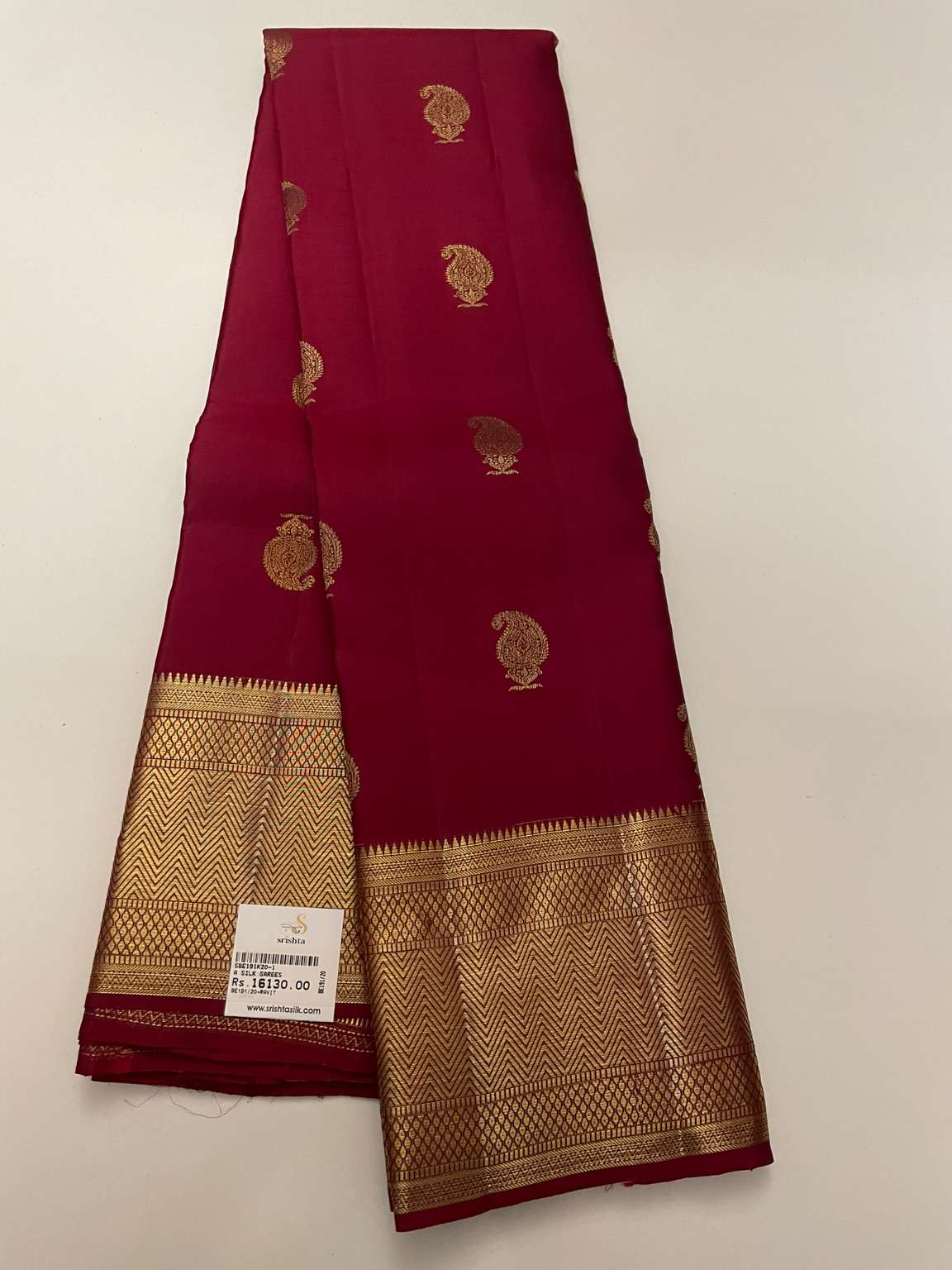 Kanchivaram Silk SBE191K20-1 By SRISHTA