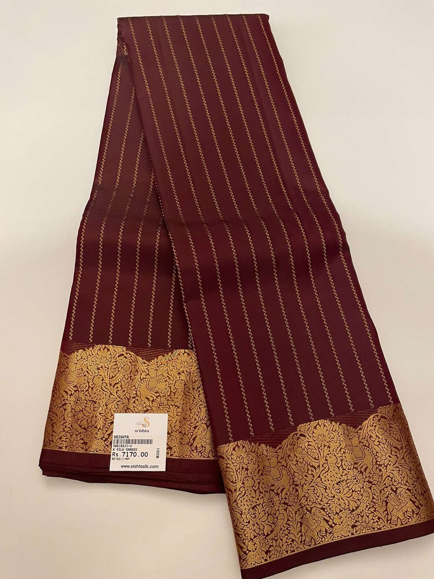 Kanchivaram Silk SBE152J1-3 By SRISHTA