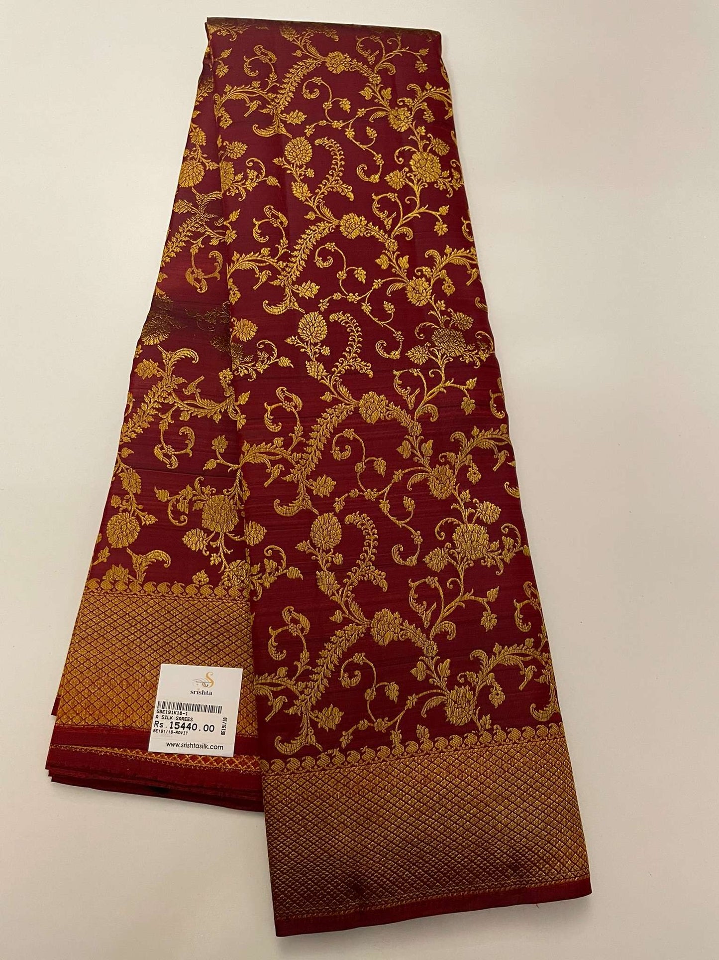 Kanchivaram Silk SBE191K18-1 By SRISHTA