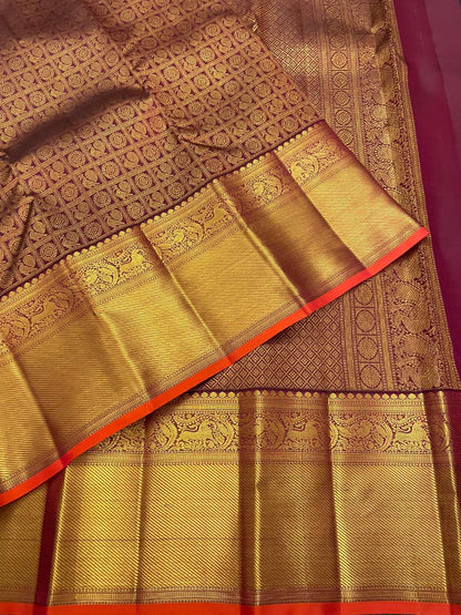 Kanchivaram Silk SBE187K7-12 By SRISHTA