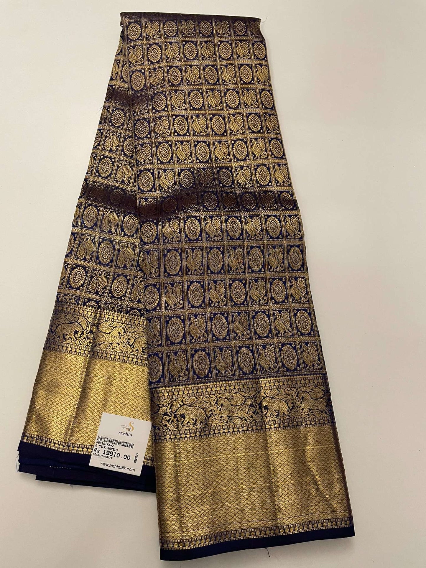 Kanchivaram Silk SBE191K5-2 By SRISHTA