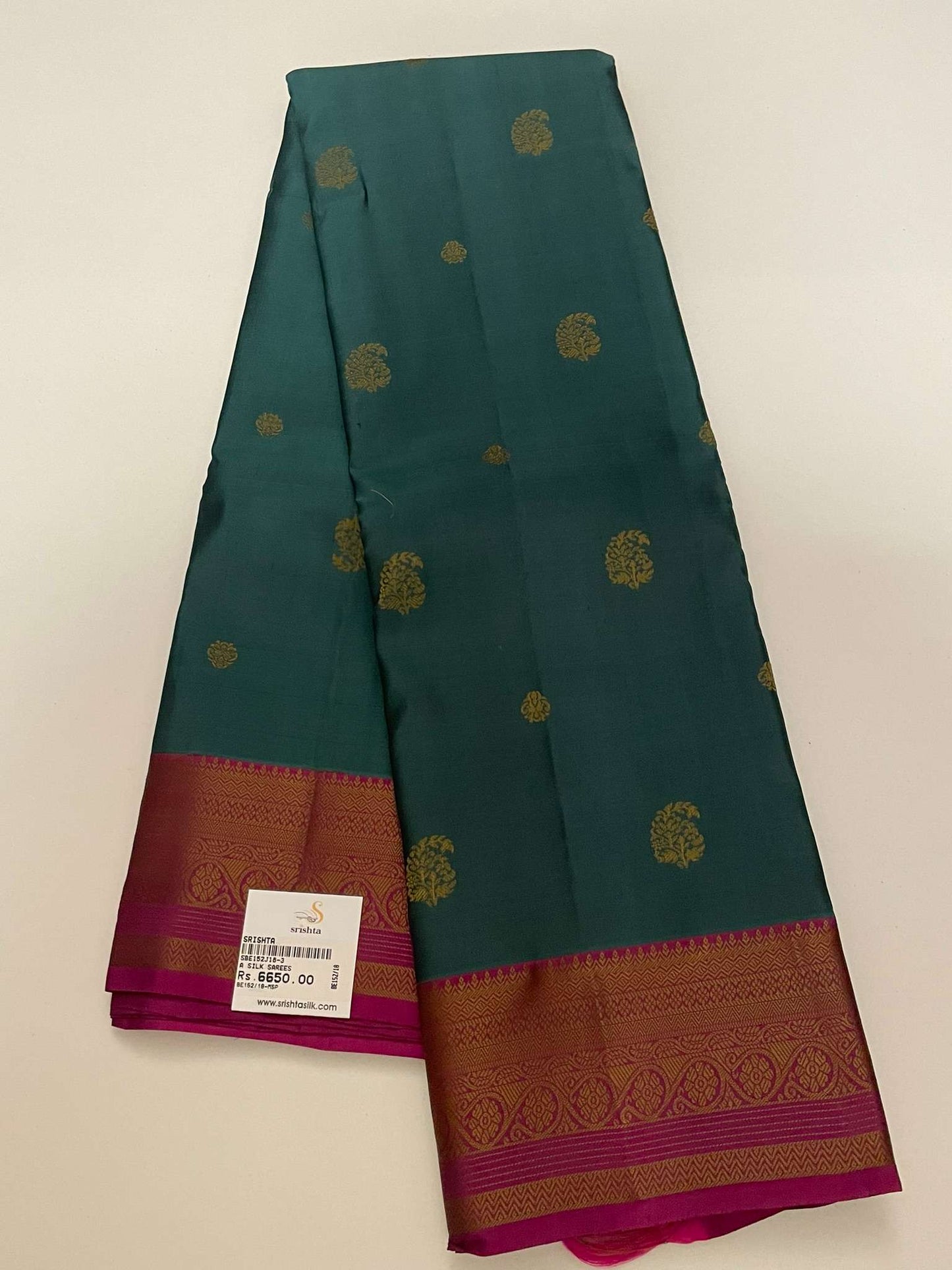 Kanchivaram Silk SBE152J18-3 By SRISHTA
