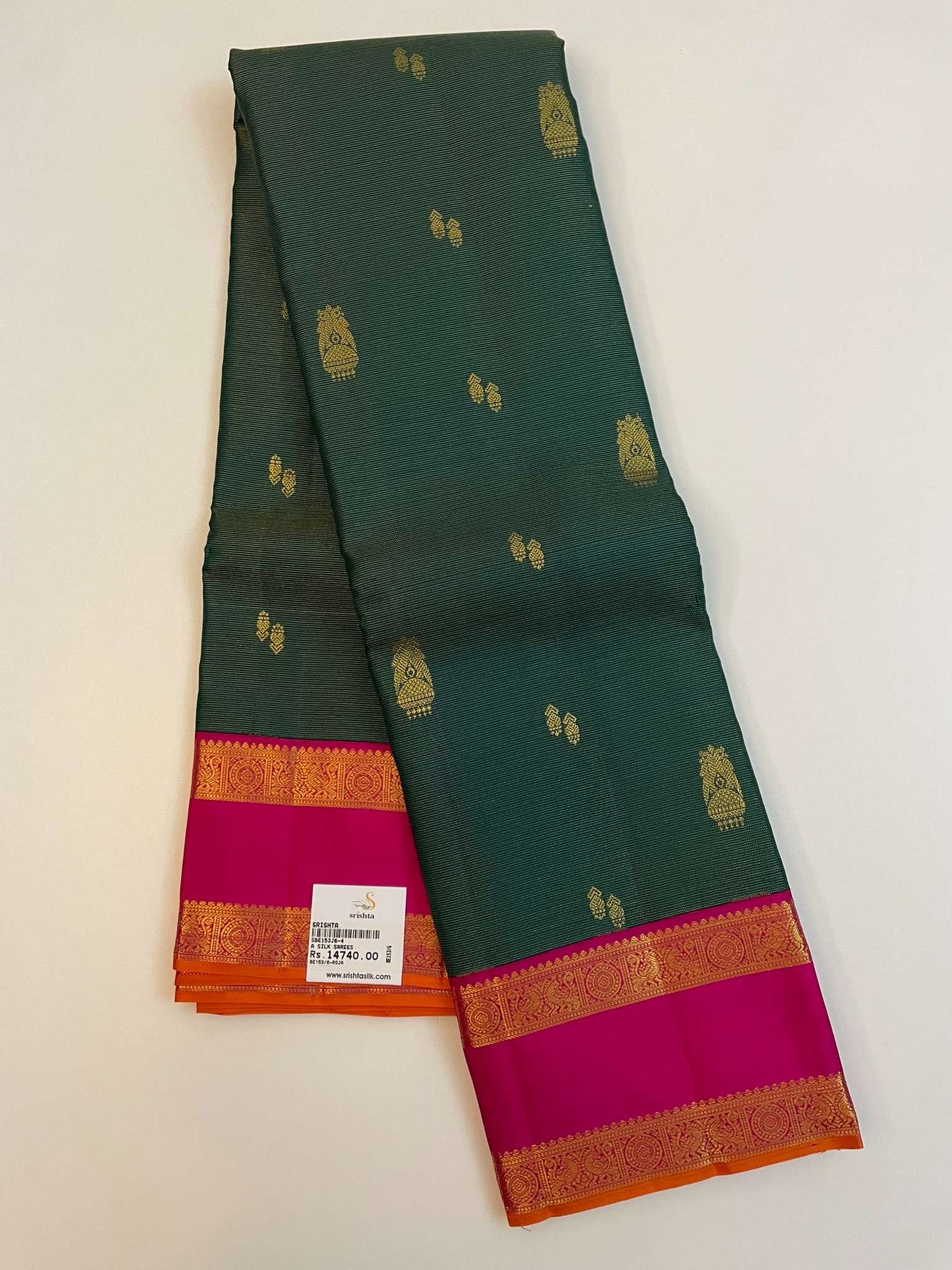 Kanchivaram Silk SBE153J6-4 By SRISHTA