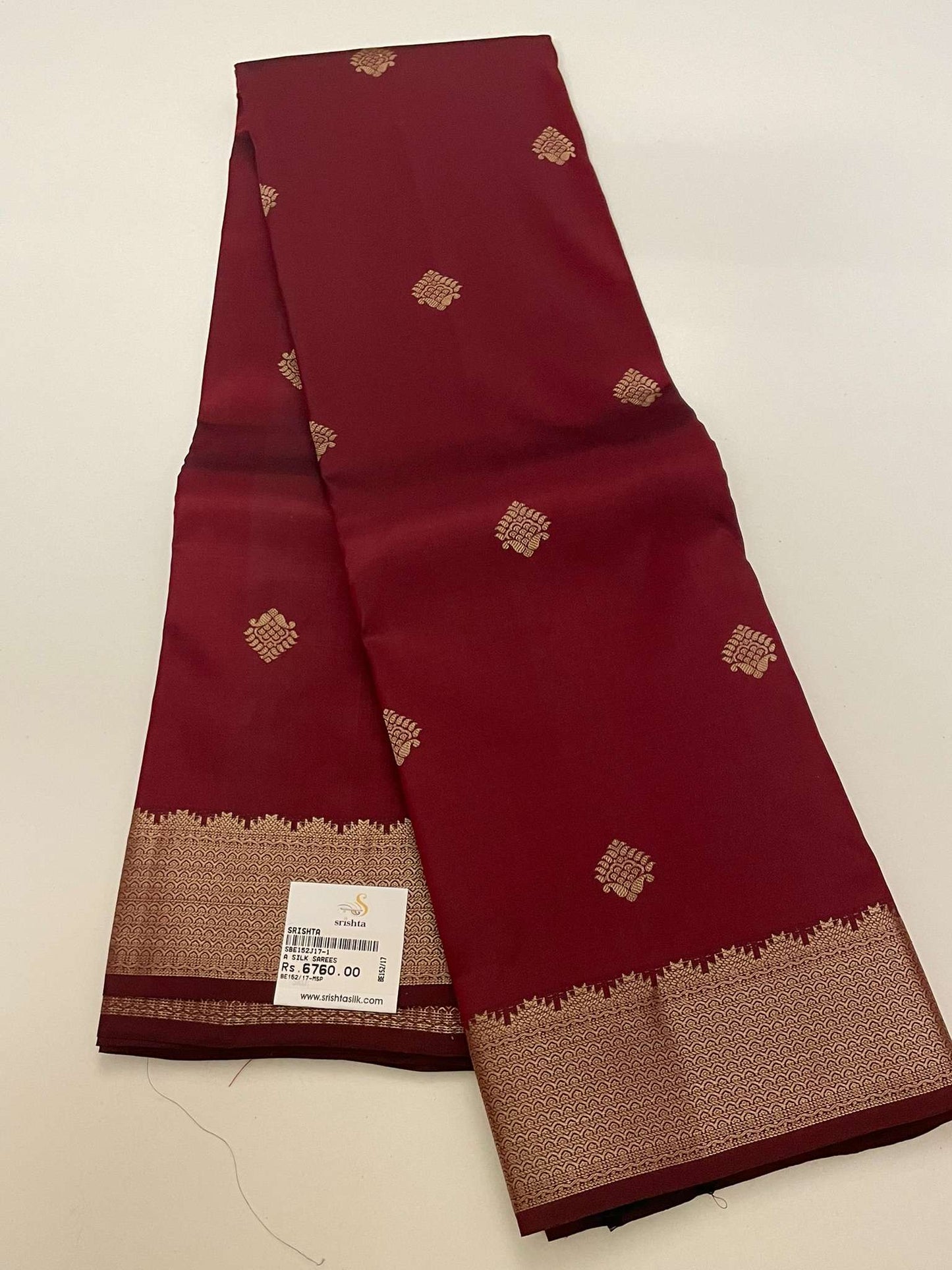 Kanchivaram Silk SBE152J17-1 By SRISHTA