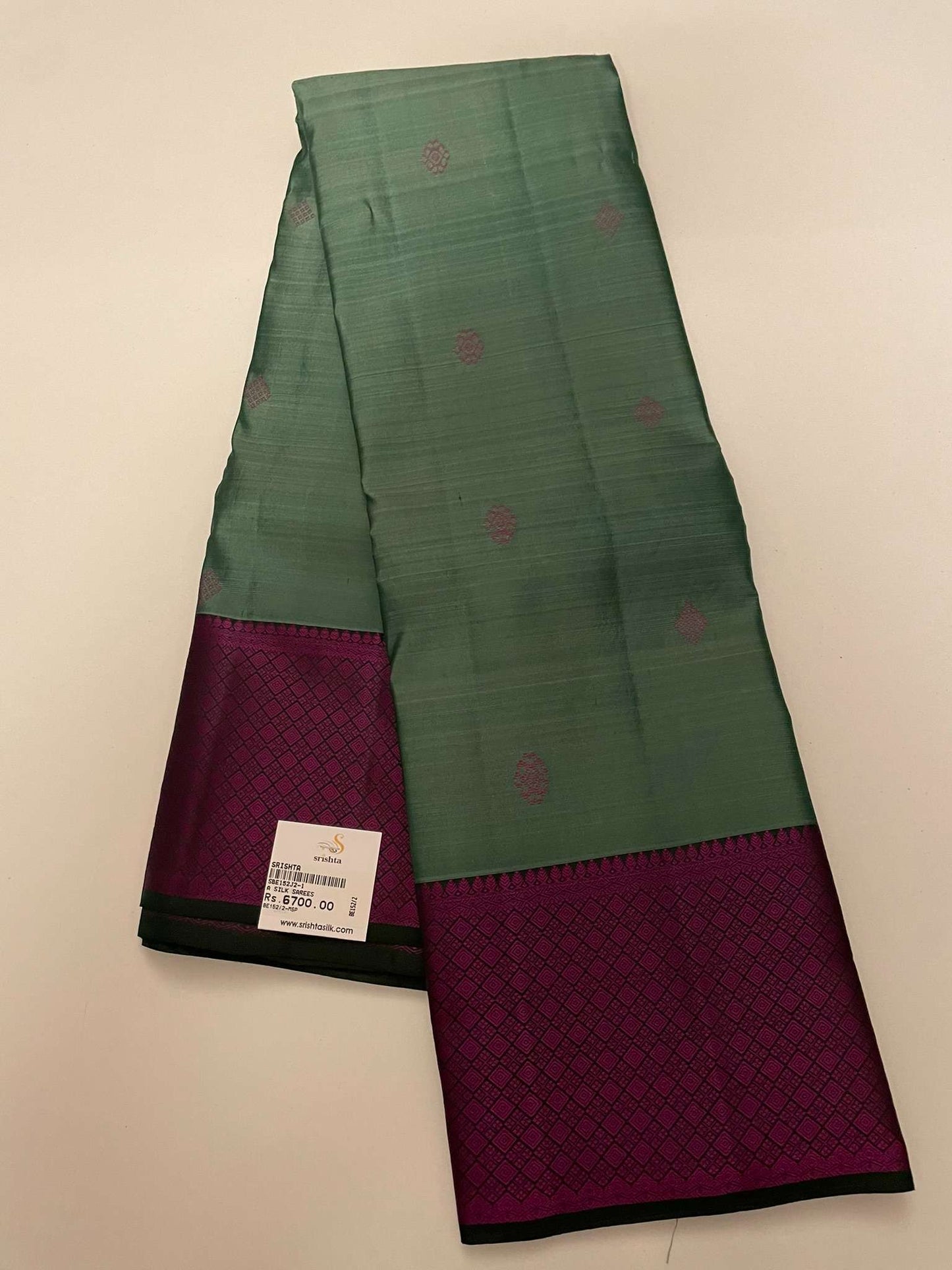 Kanchivaram Silk SBE152J2-1 By SRISHTA