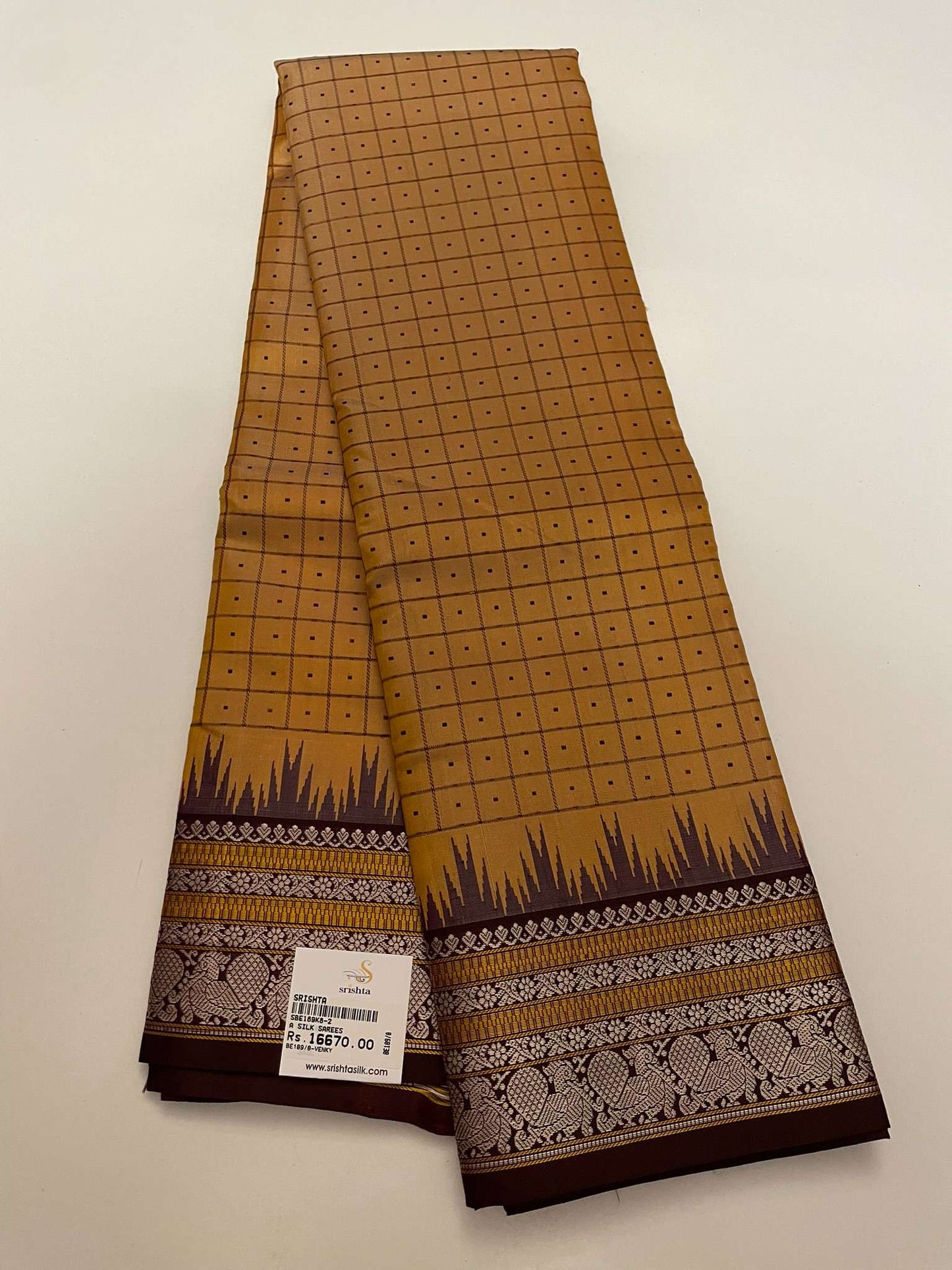 Kanchivaram Silk SBE189K8-2 By SRISHTA