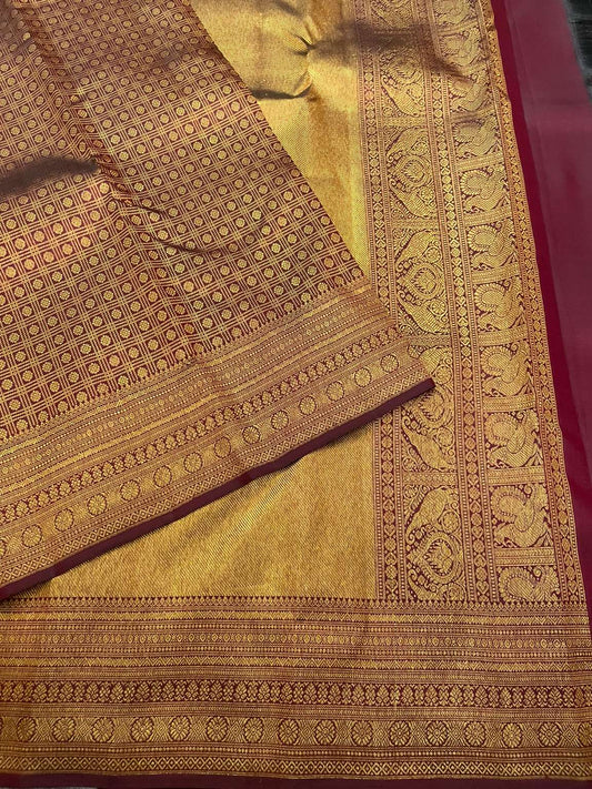 Kanchivaram Silk SBE187K7-14 By SRISHTA