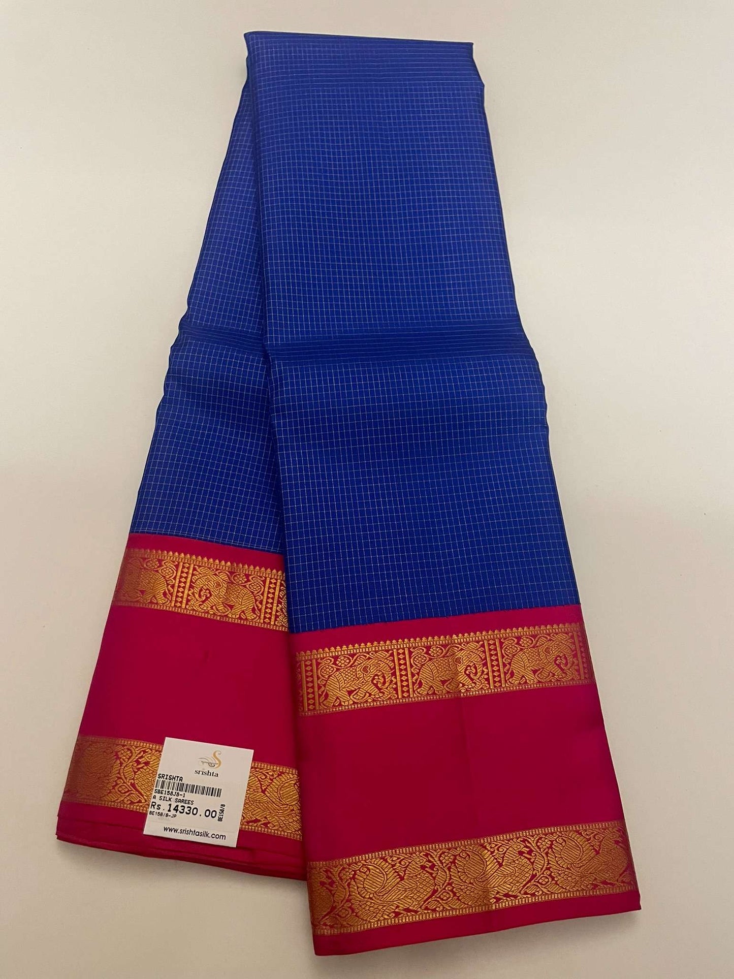 Kanchivaram Silk SBE158J8-1 By SRISHTA