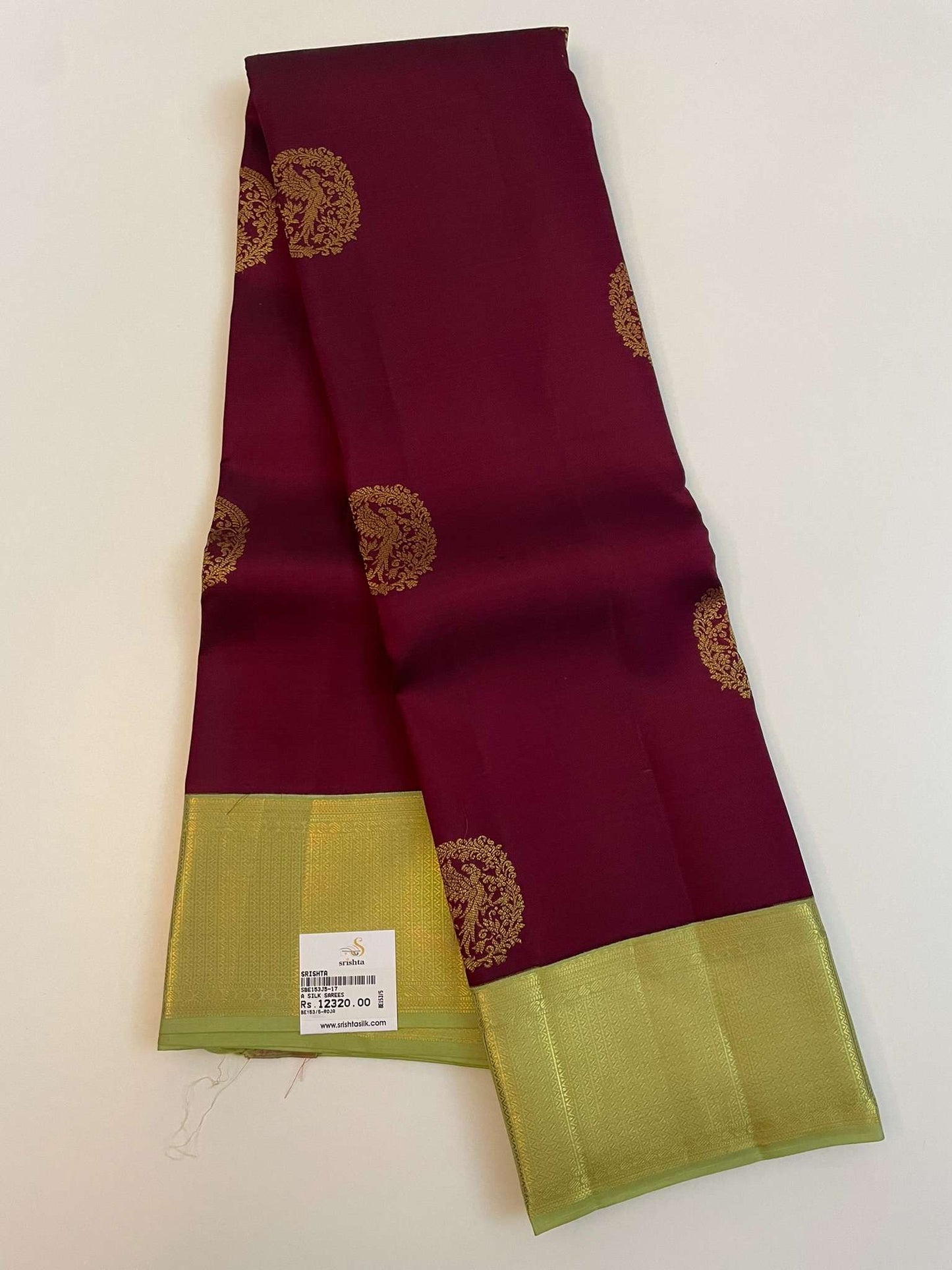 Kanchivaram Silk SBE153J5-17 By SRISHTA