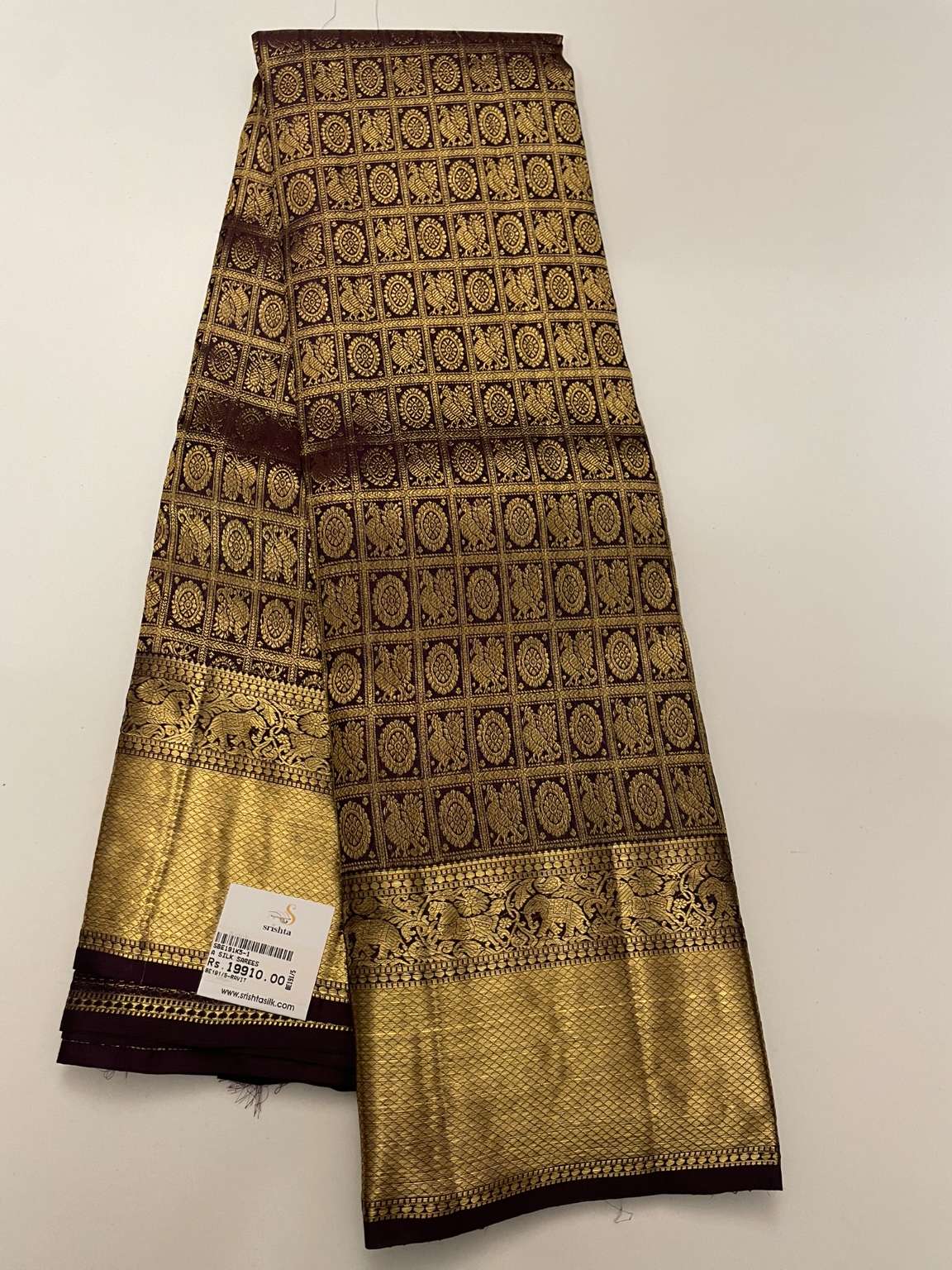 Kanchivaram Silk SBE191K5-1 By SRISHTA