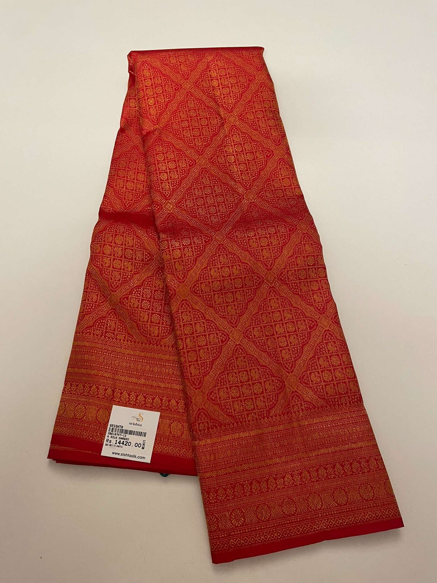 Kanchivaram Silk SBE187K7-13 By SRISHTA