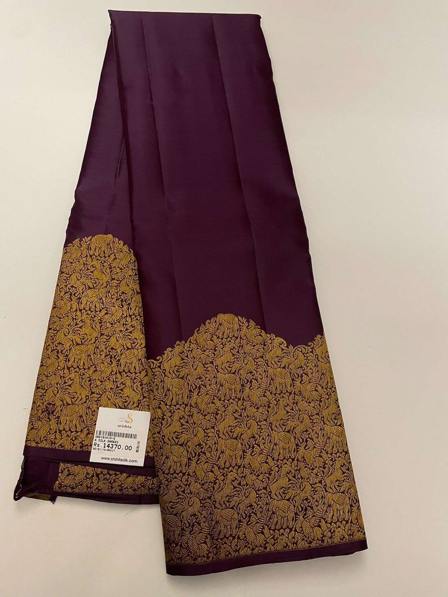 Kanchivaram Silk SBE191K10-2 By SRISHTA