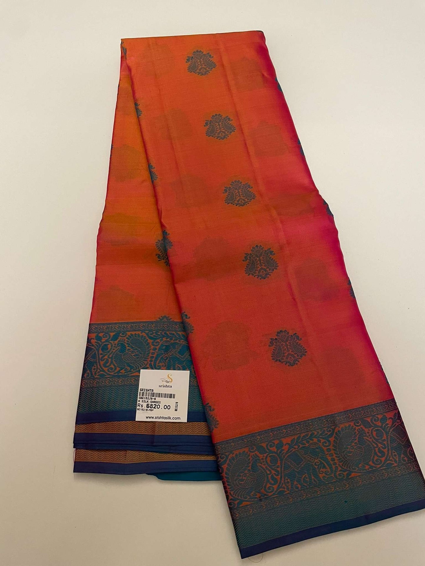 Kanchivaram Silk SBE152J8-6 By SRISHTA