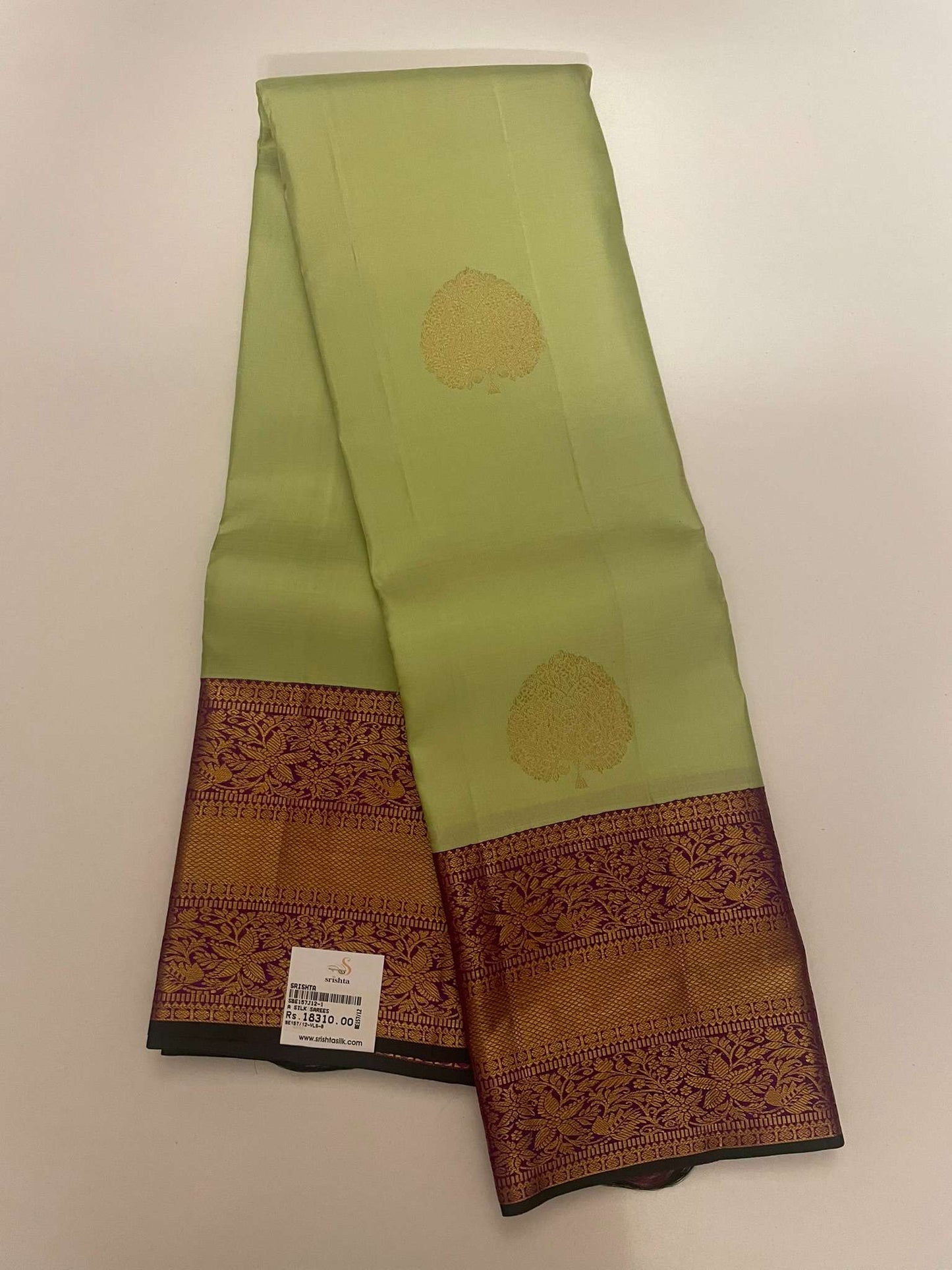 Kanchivaram Silk SBE157J12-3 By SRISHTA