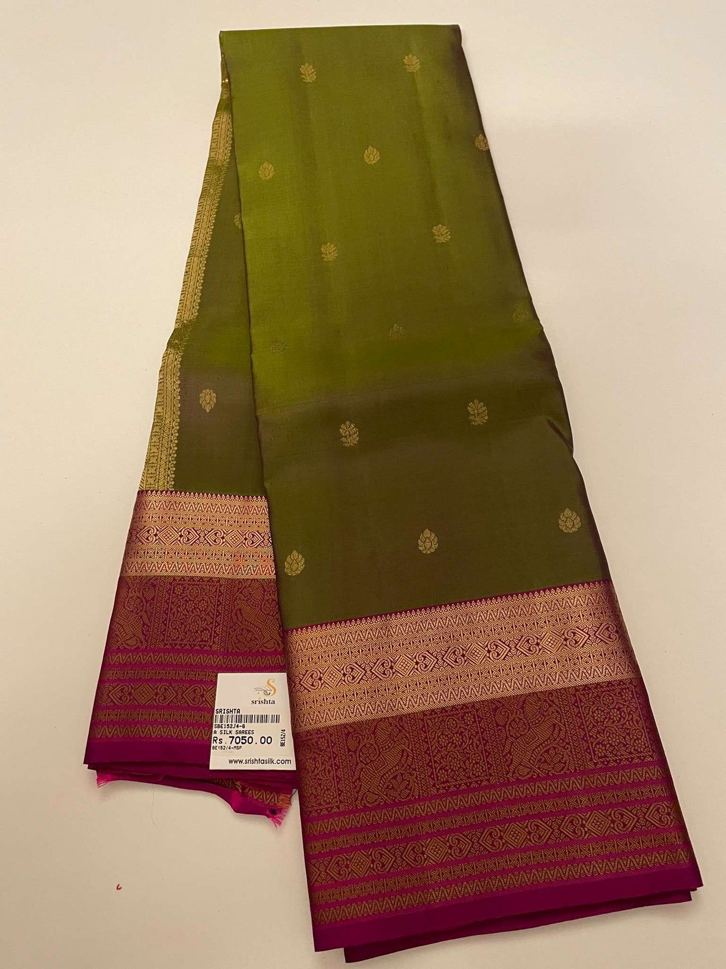 Kanchivaram Silk SBE152J4-6 By SRISHTA