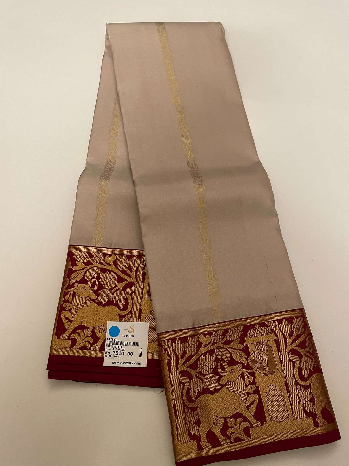 Kanchivaram Silk SBE152J15-3 By SRISHTA