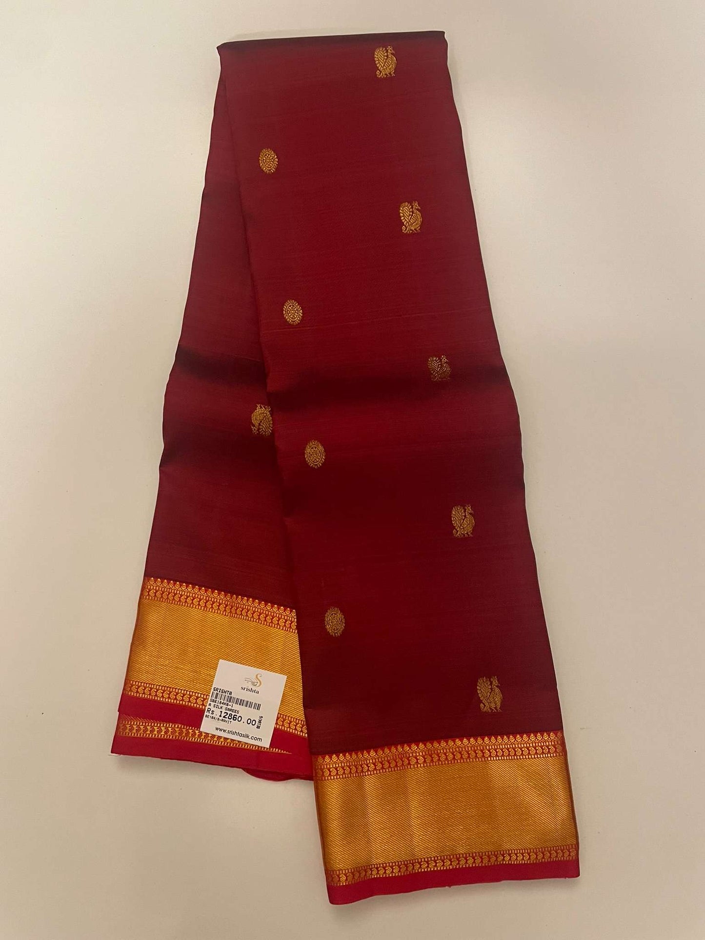 Kanchivaram Silk SBE184K6-1 By SRISHTA