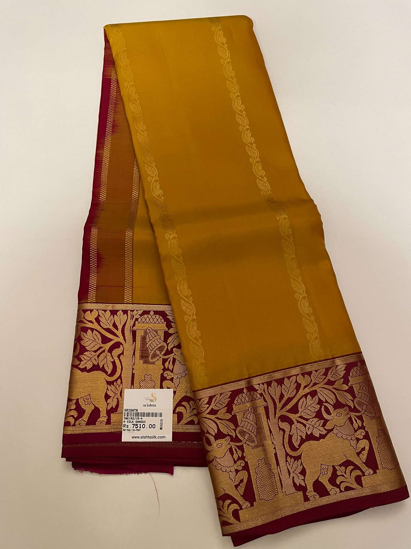 Kanchivaram Silk SBE152J15-4 By SRISHTA
